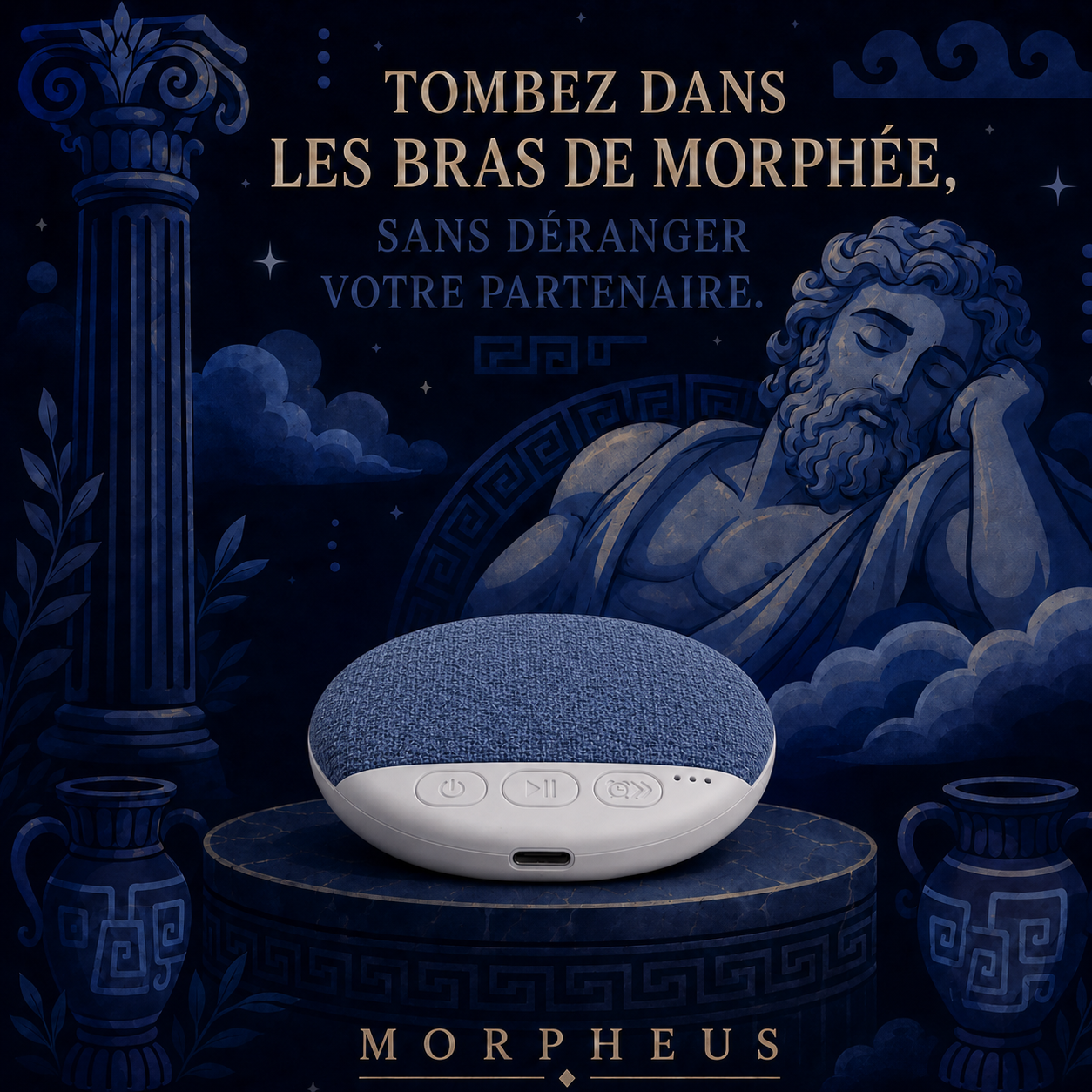 Morpheus™ — Enceinte Bluetooth sous oreiller